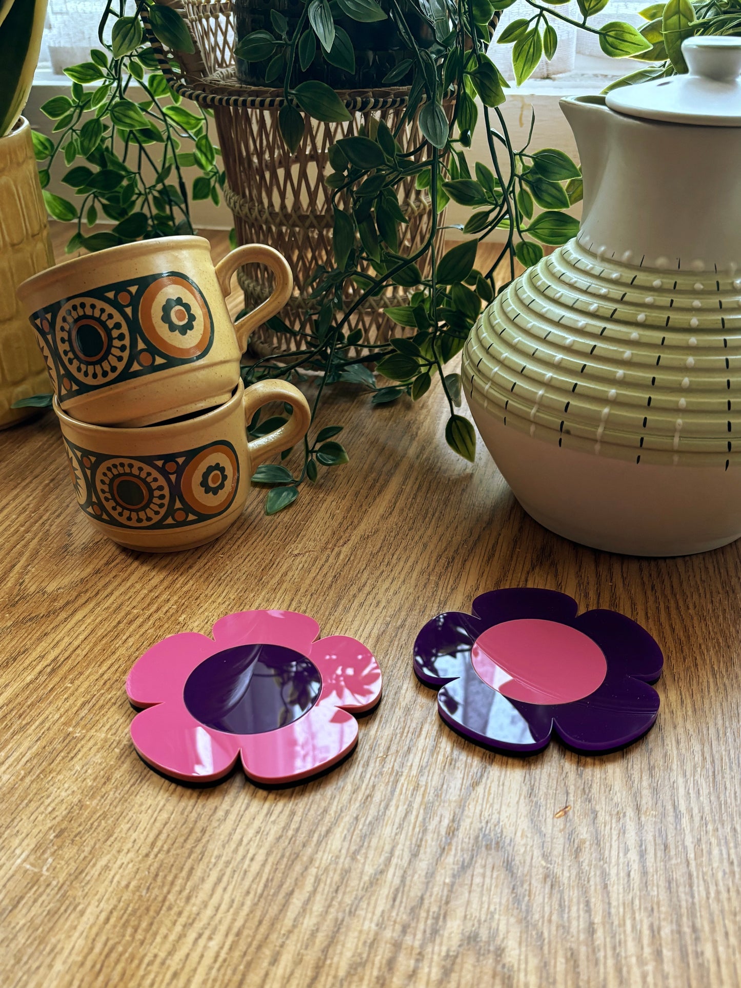 NEW Daphne Flower Coasters