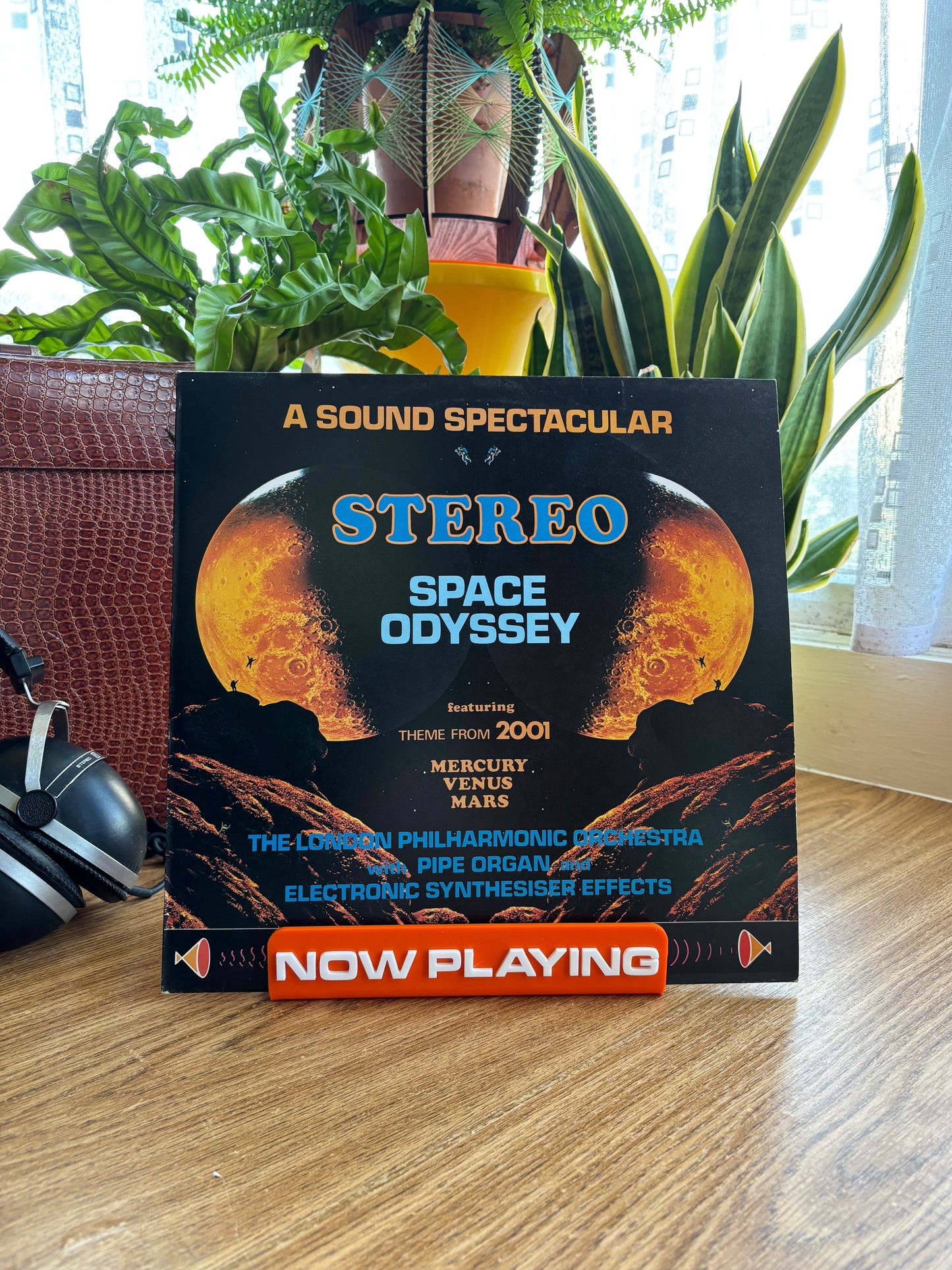Now Playing- Record Stand