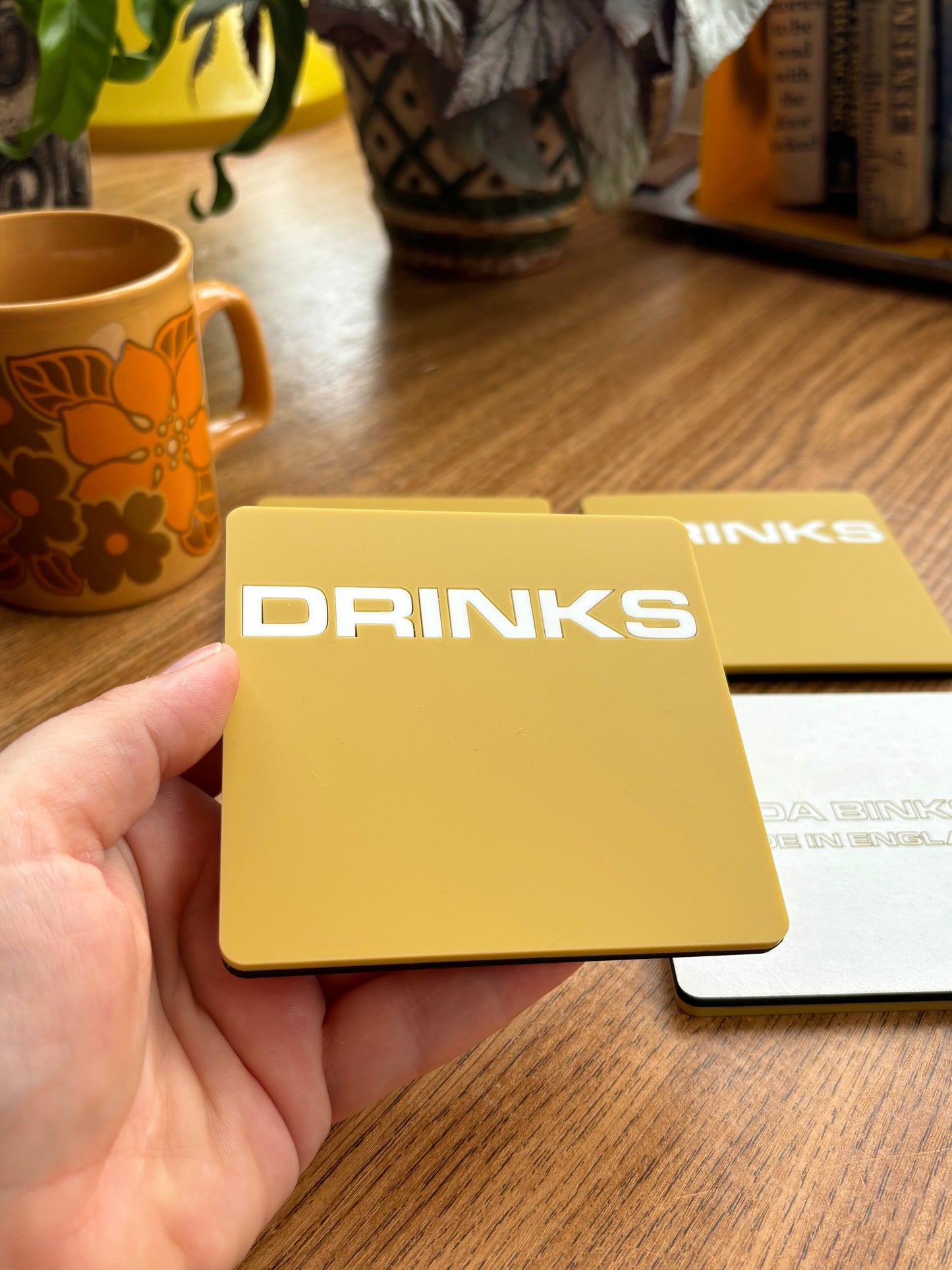 Analogue “Drinks” Coasters