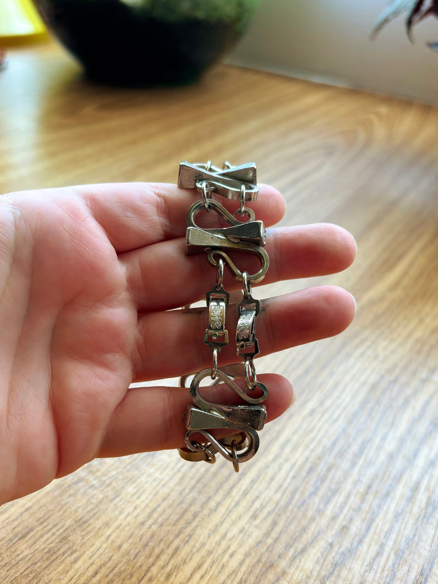 Vintage Horseshoe Nail Bracelet