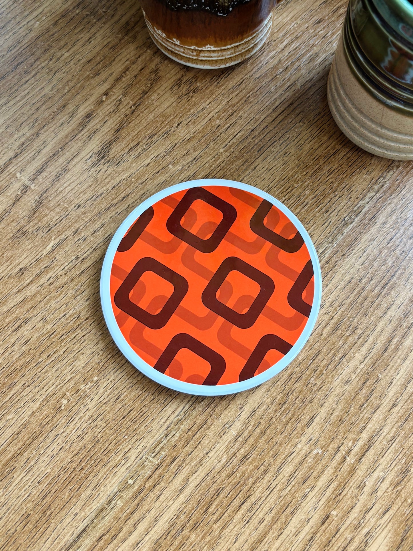 NEW- Be A Square Ceramic Coasters