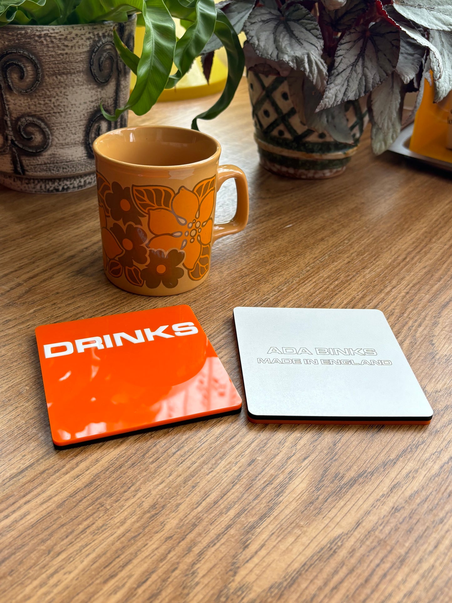 Analogue “Drinks” Coasters