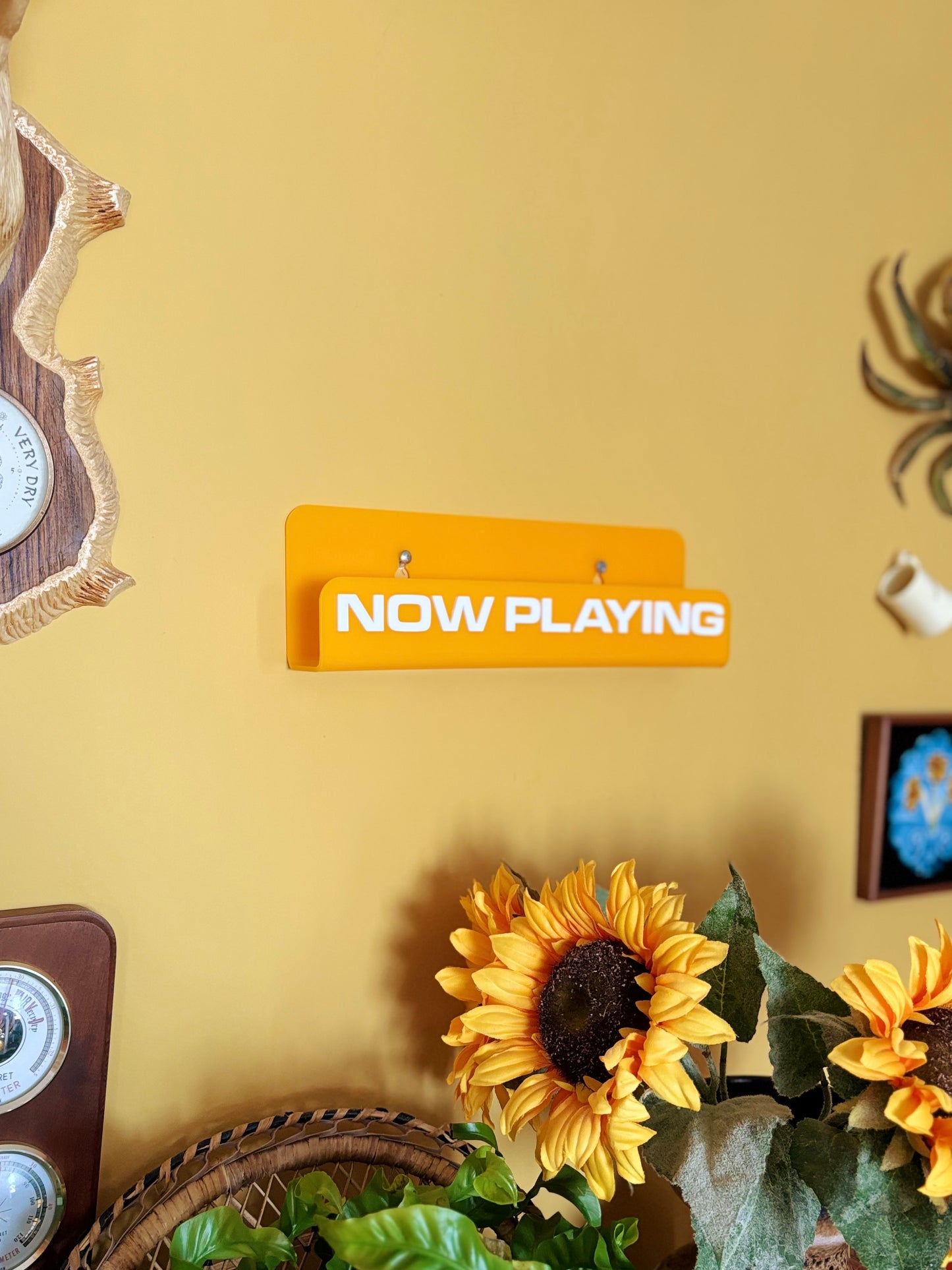 Analogue “Now Playing” Wall Mounted Record Shelf