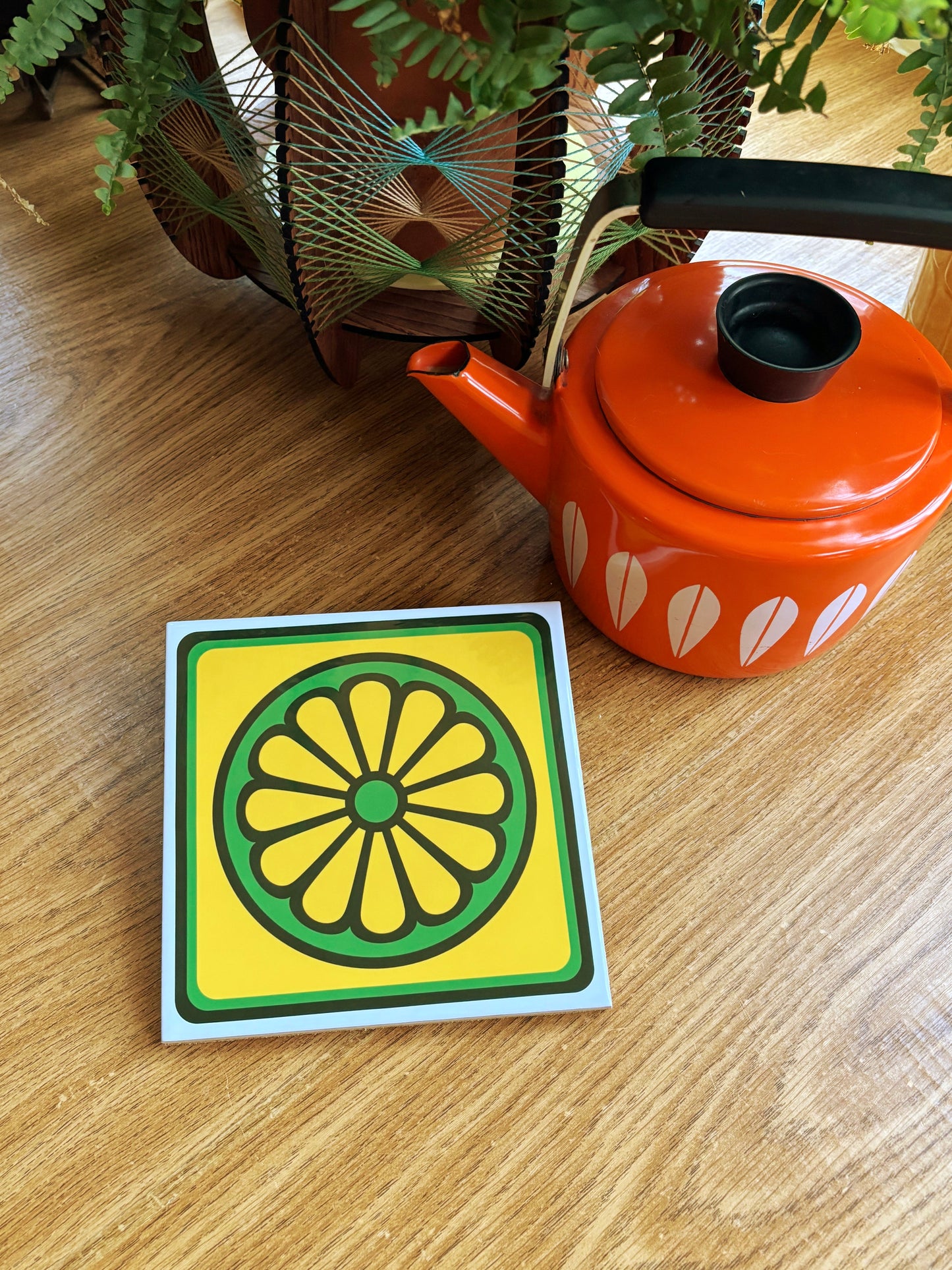 NEW- Japonica Ceramic Trivet