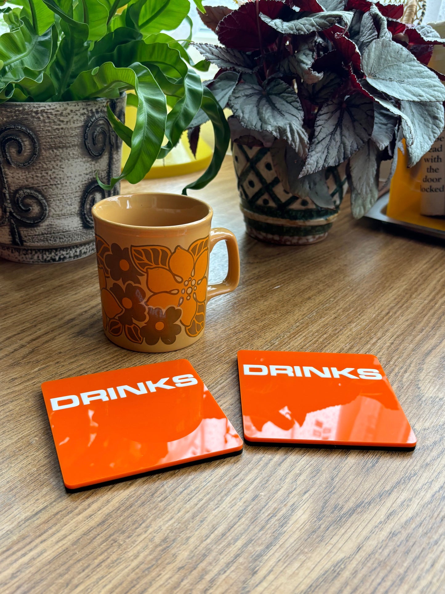 Analogue “Drinks” Coasters