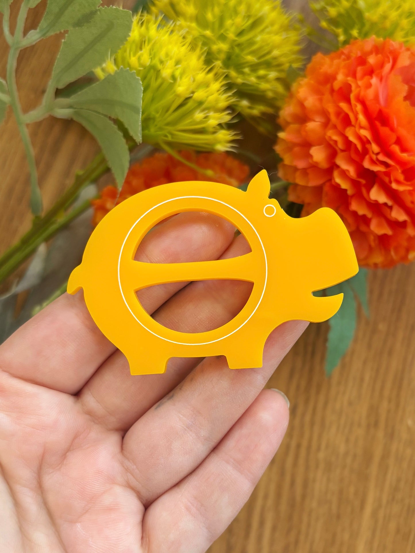 NEW Mini Mirror Hippo Toggle