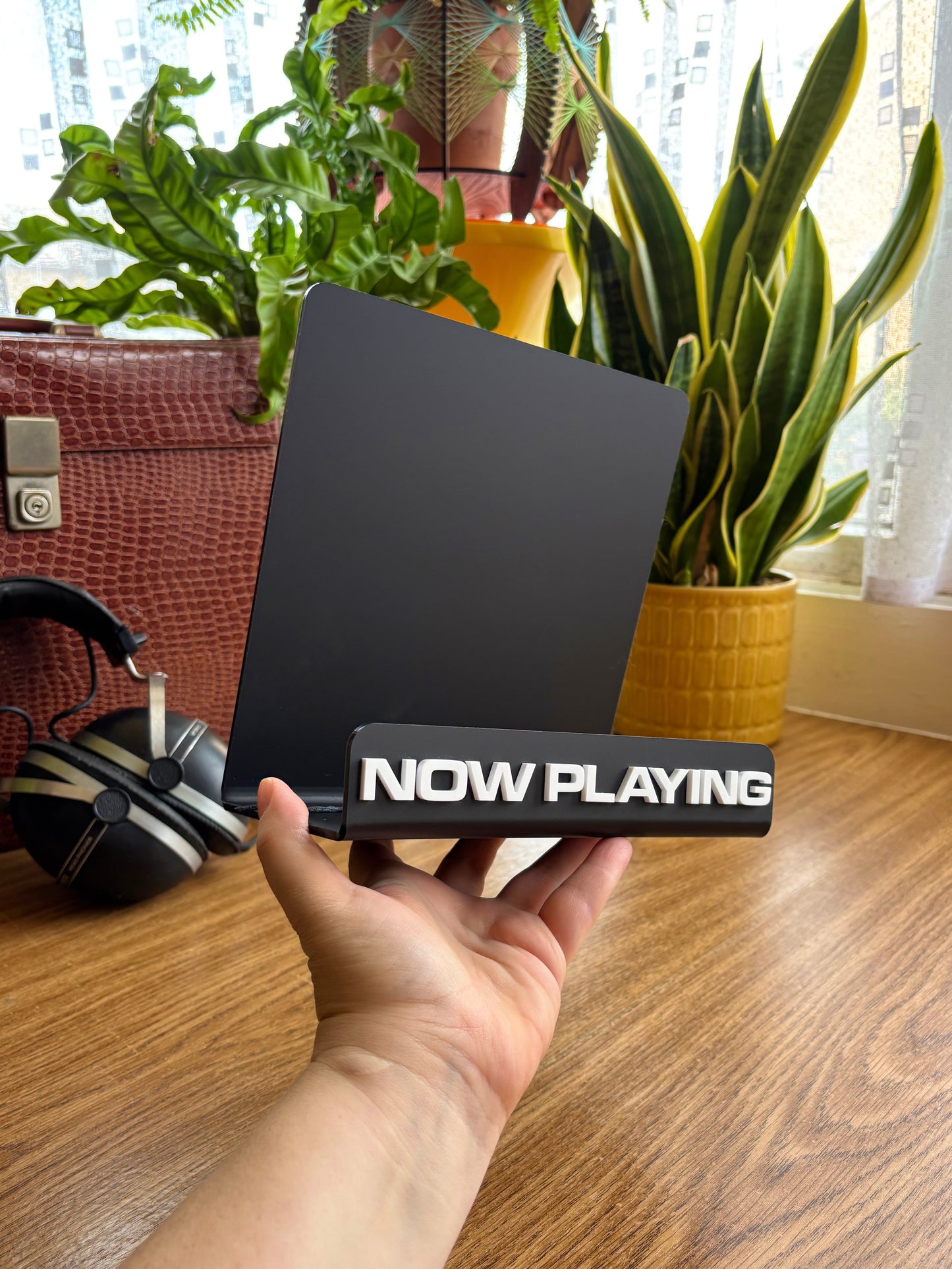 Now Playing- Record Stand