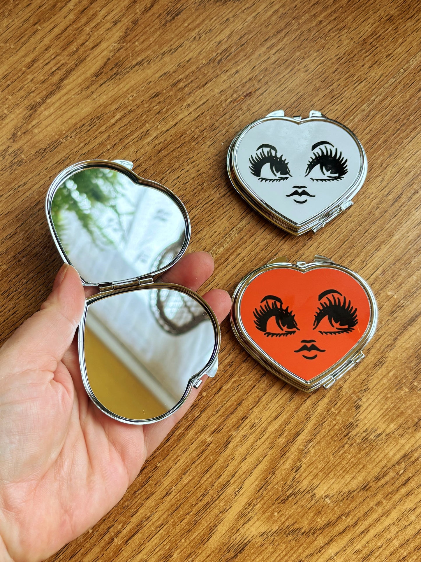 NEW- Carmen Compact Mirror