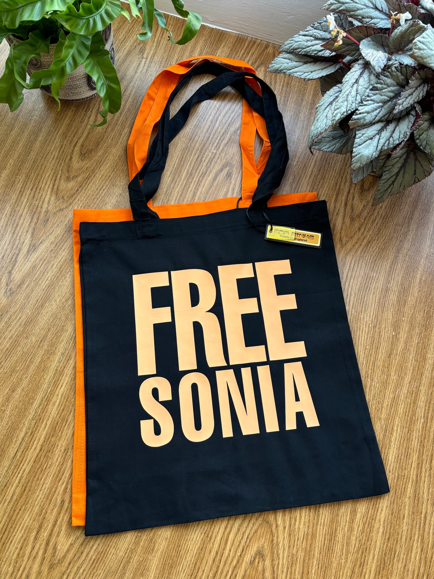 “Free Sonia” Tote Bag