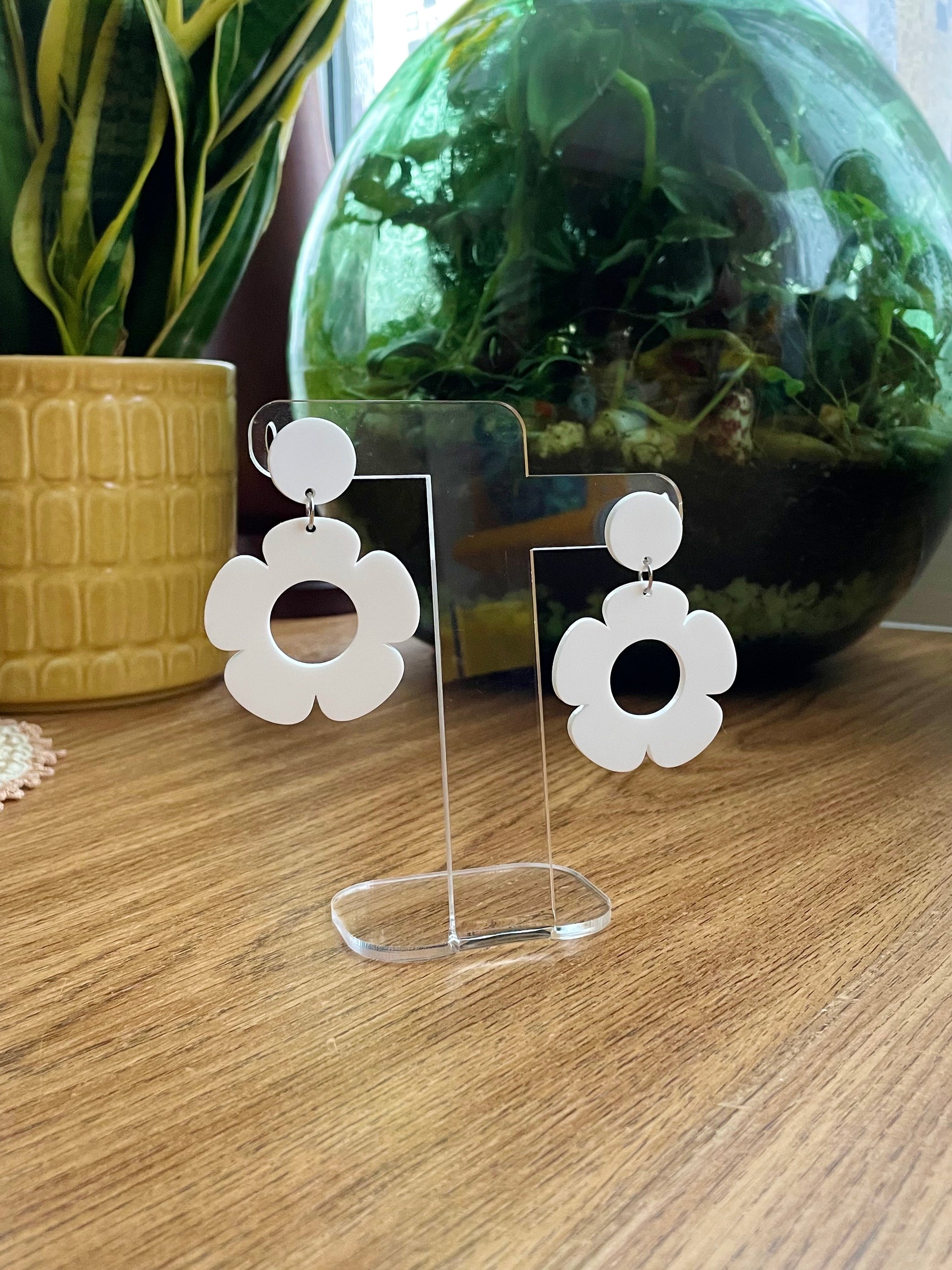 summer daisy earrings