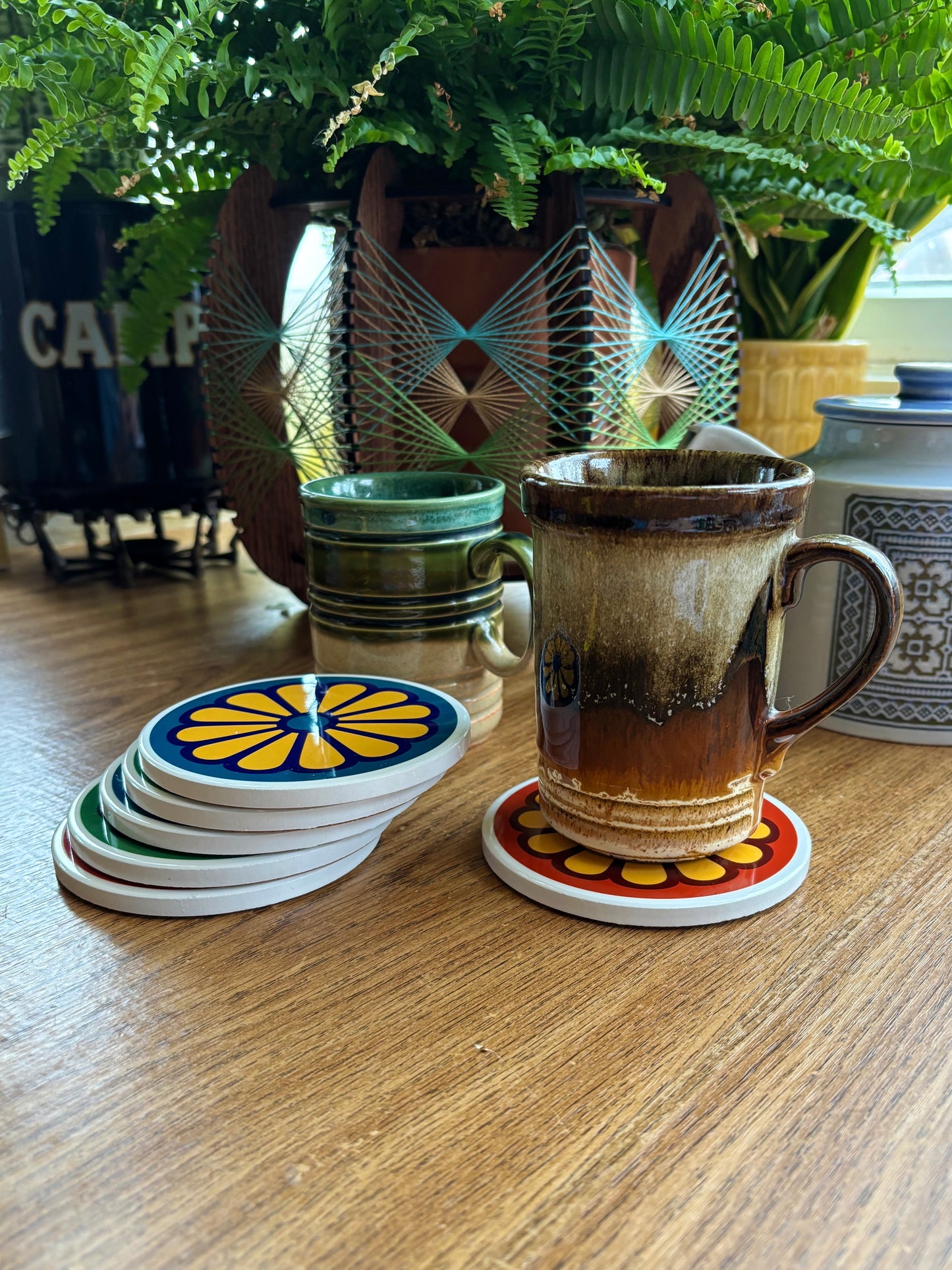 NEW- Japonica Ceramic Coasters