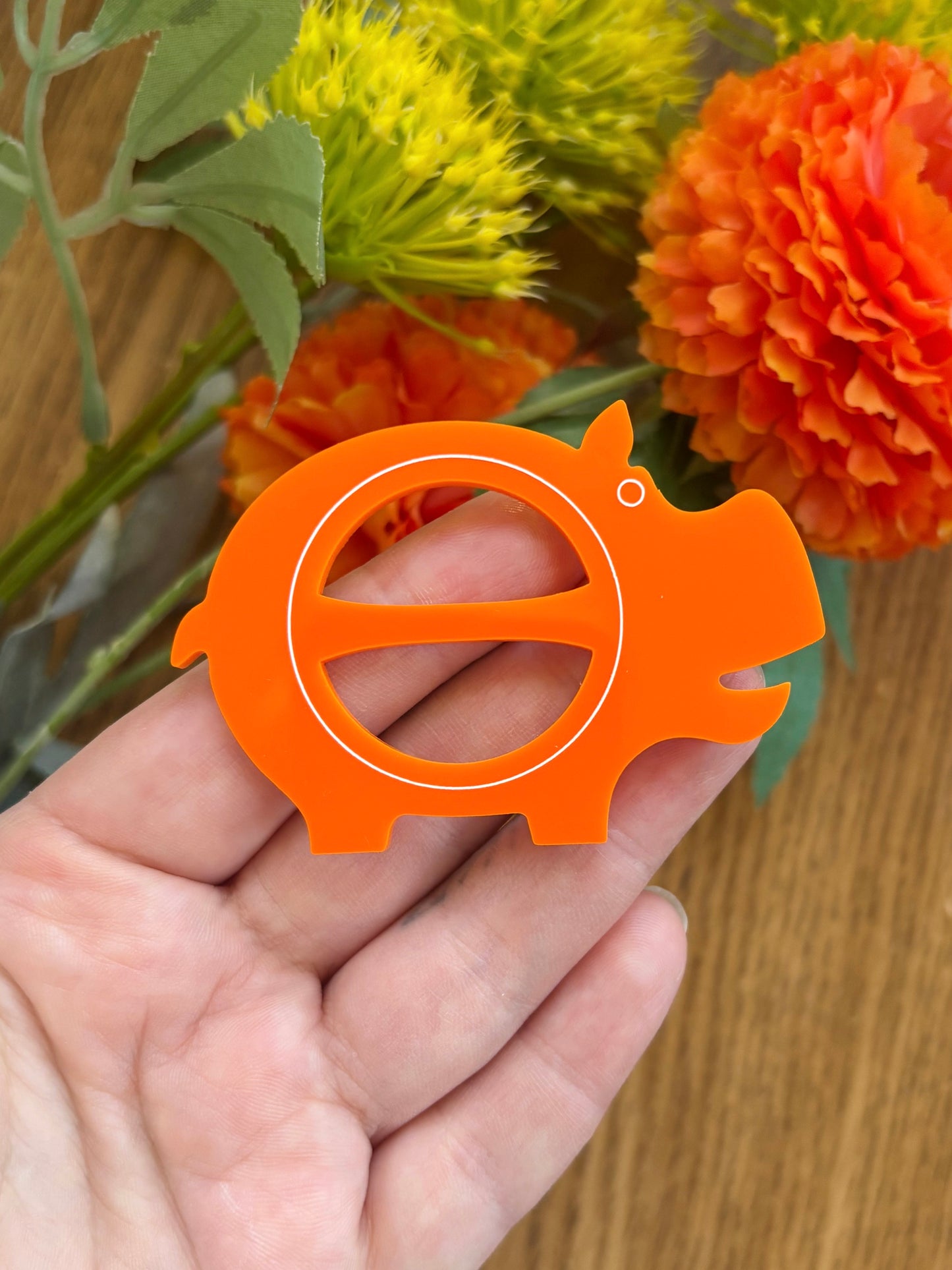 NEW Mini Mirror Hippo Toggle