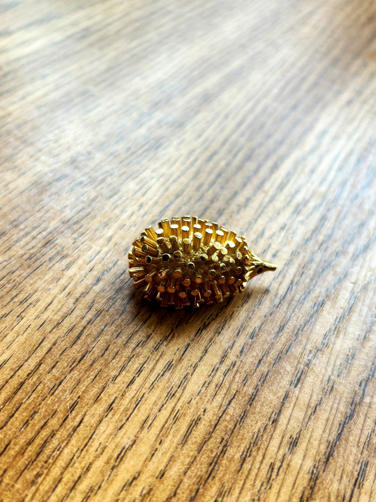 Very Cute Vintage Hedgehog Brooch