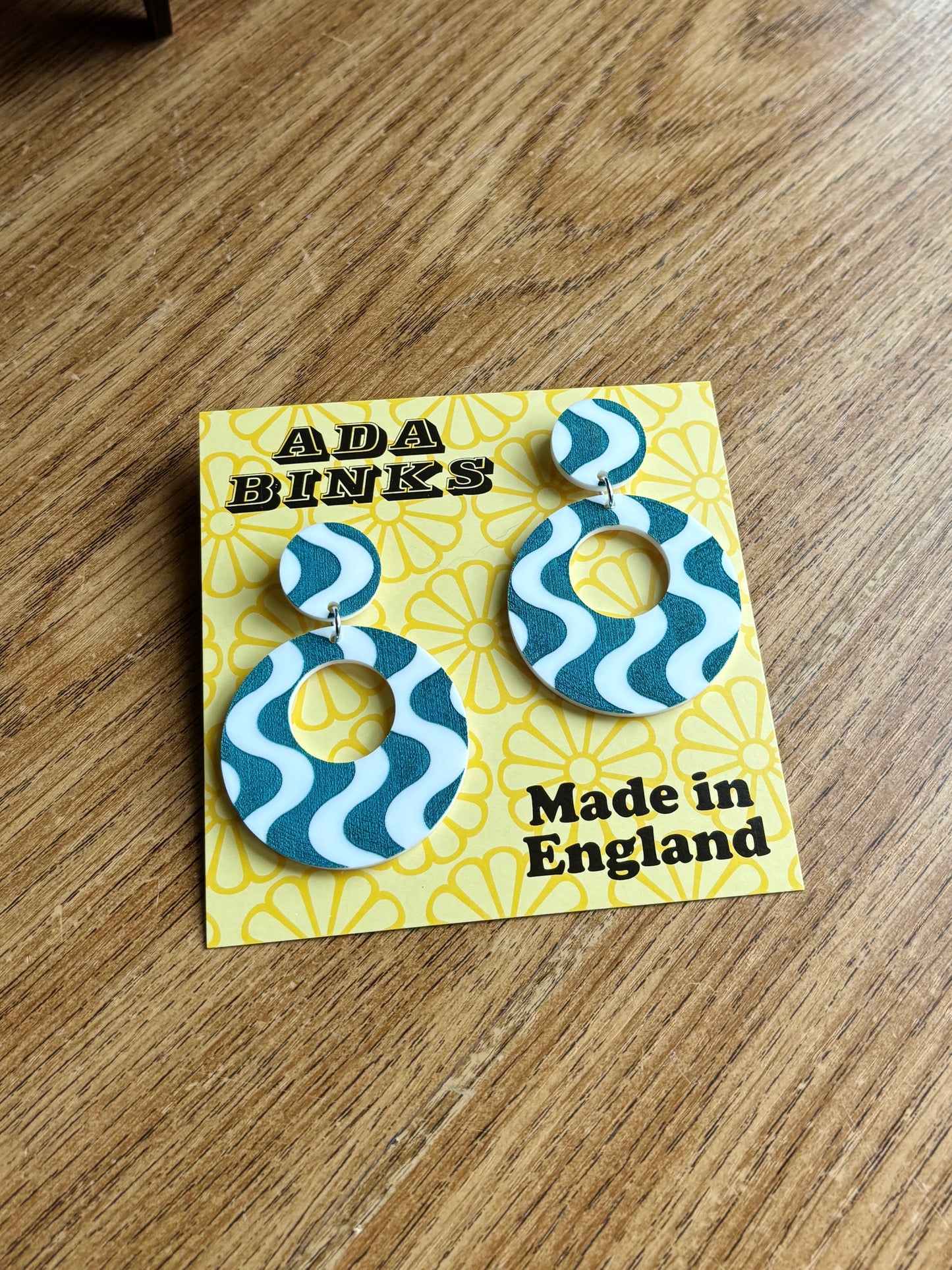 STUDIO SALE- Engraved Earrings