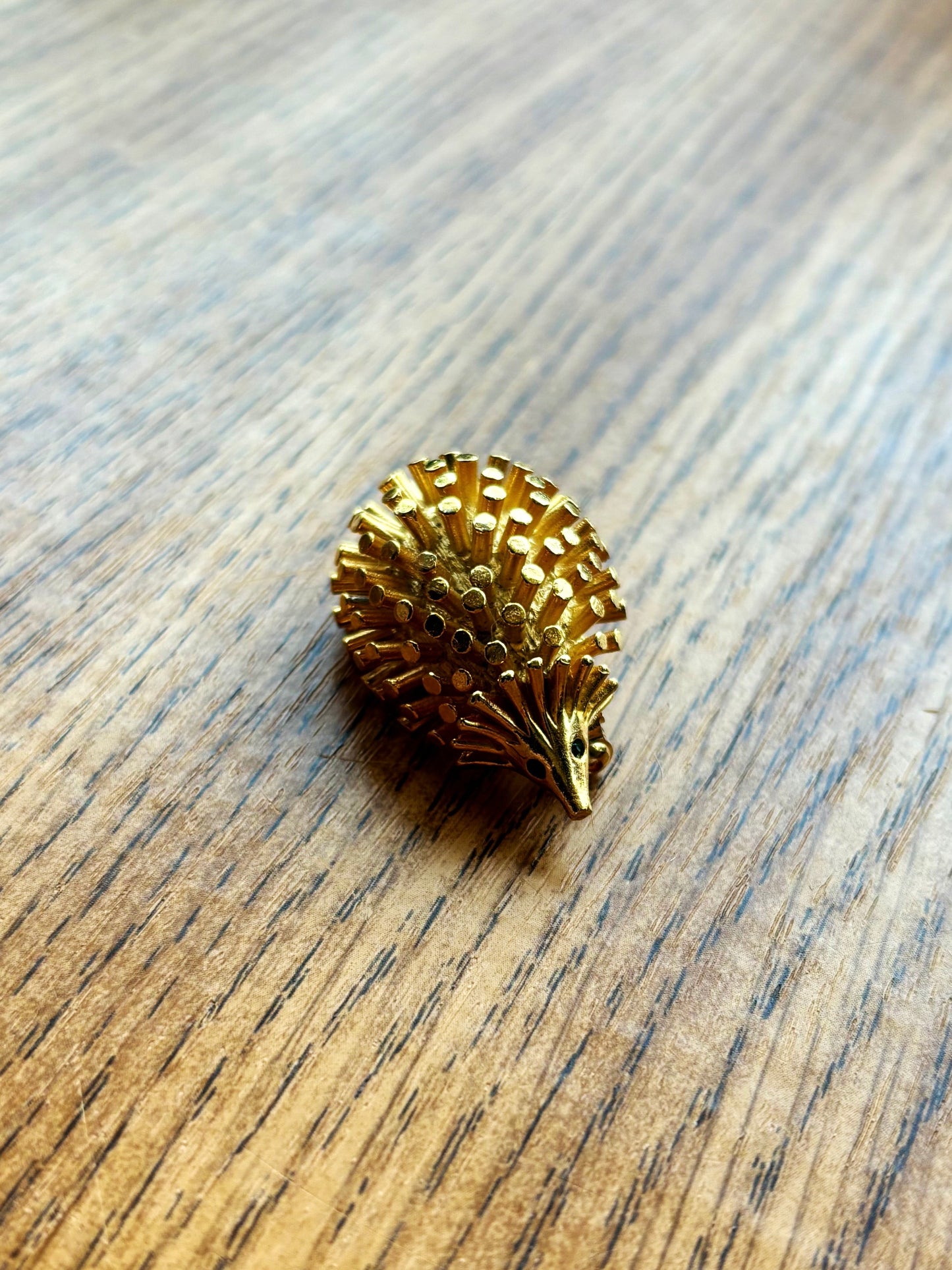 Very Cute Vintage Hedgehog Brooch