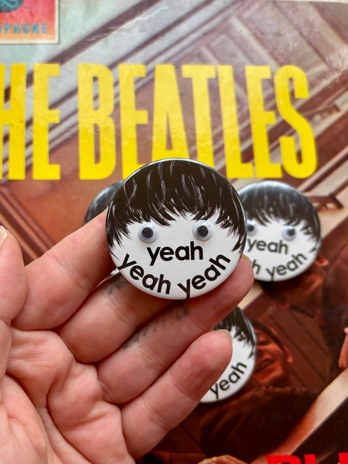 NEW- Yeah Yeah Yeah Badge
