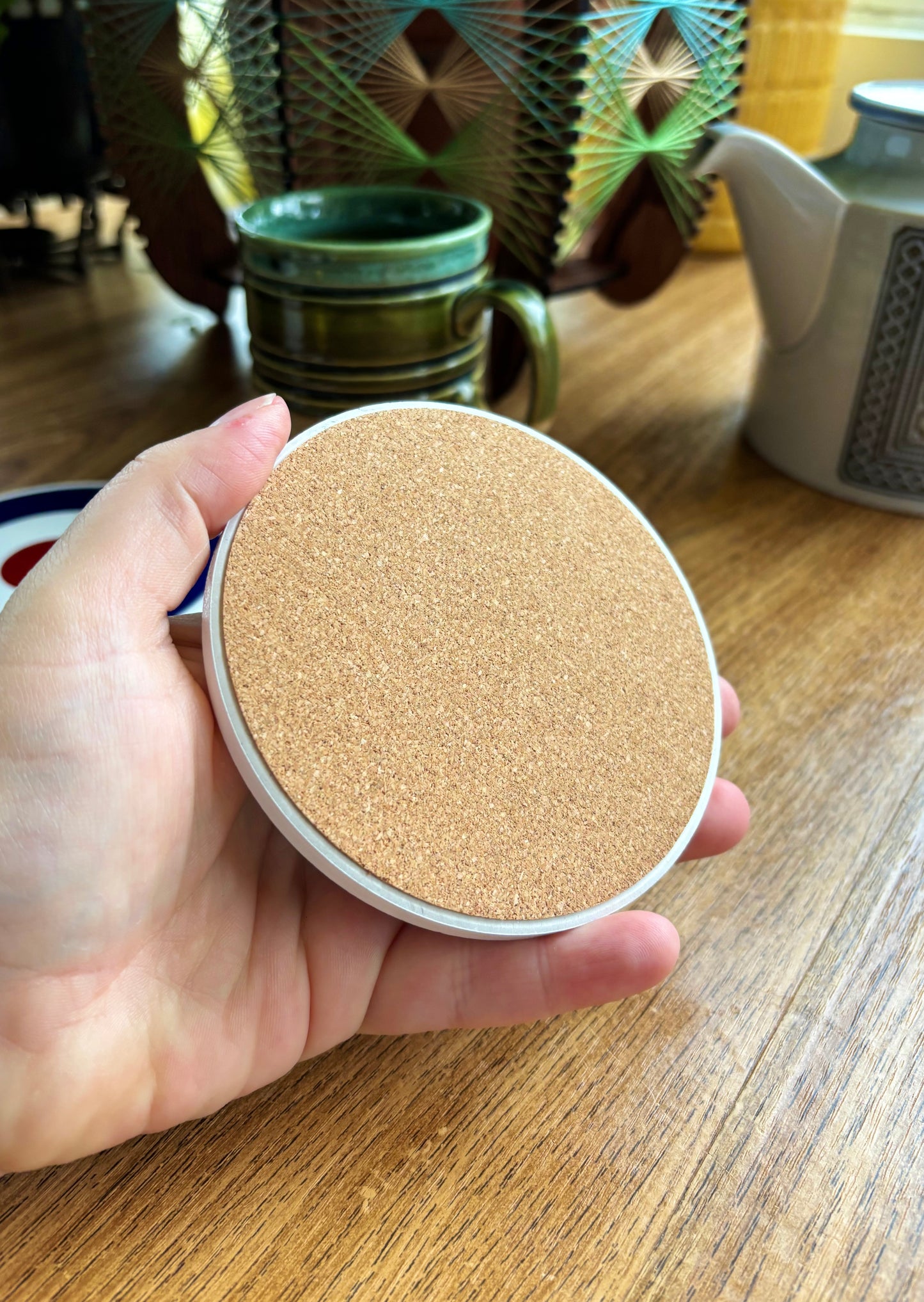 NEW- Mod Roundel Ceramic Coasters