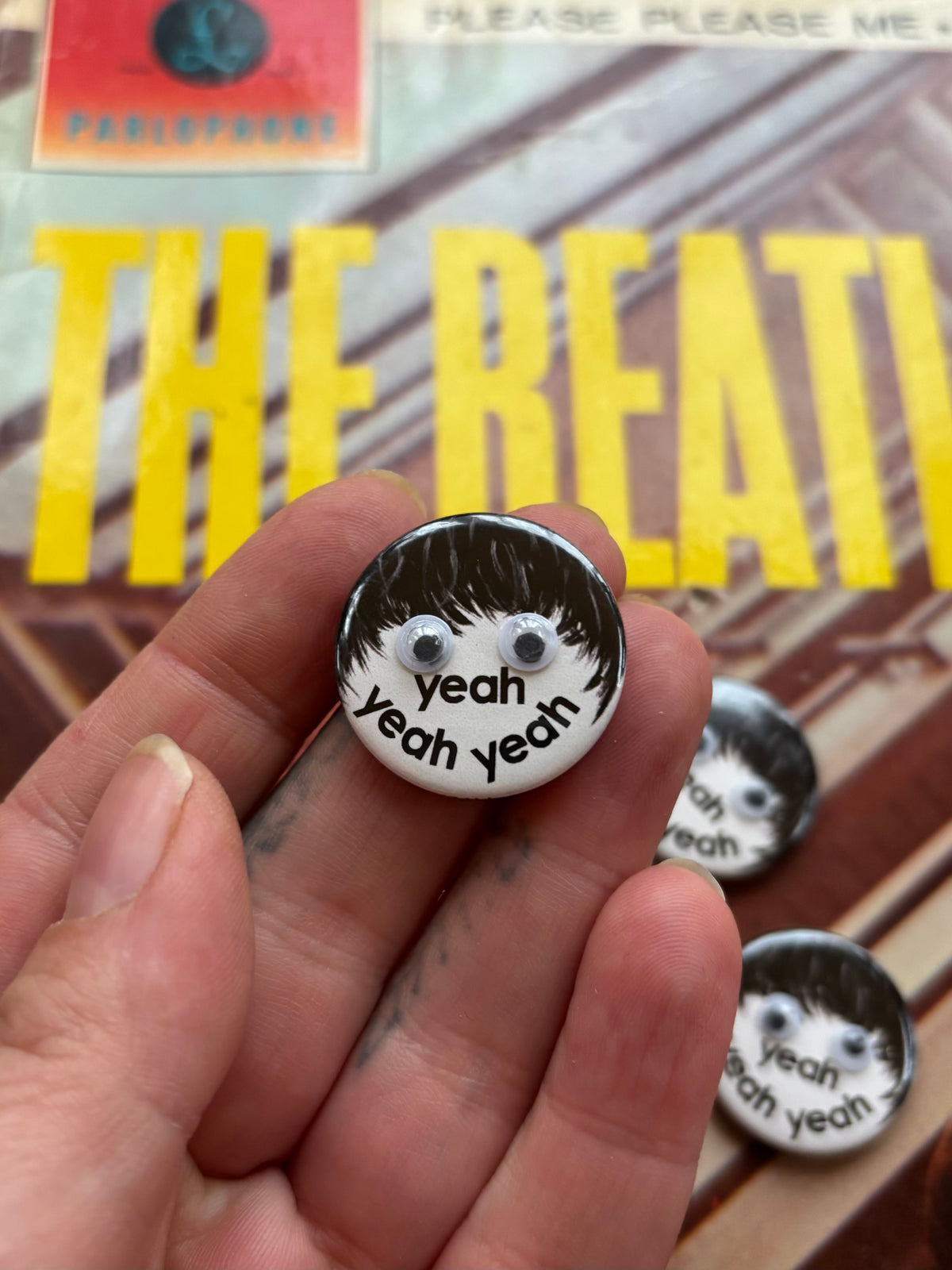 NEW- Yeah Yeah Yeah Badge