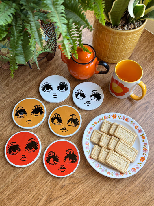 NEW- Carmen Ceramic Coasters