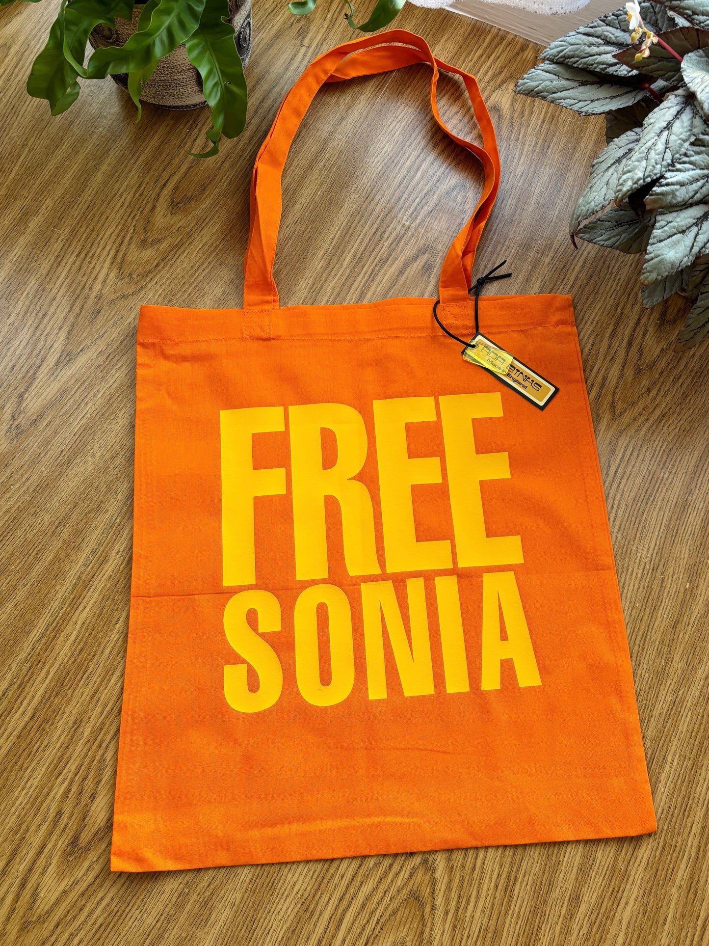 “Free Sonia” Tote Bag