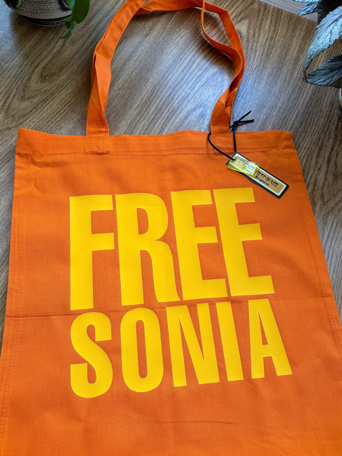 “Free Sonia” Tote Bag