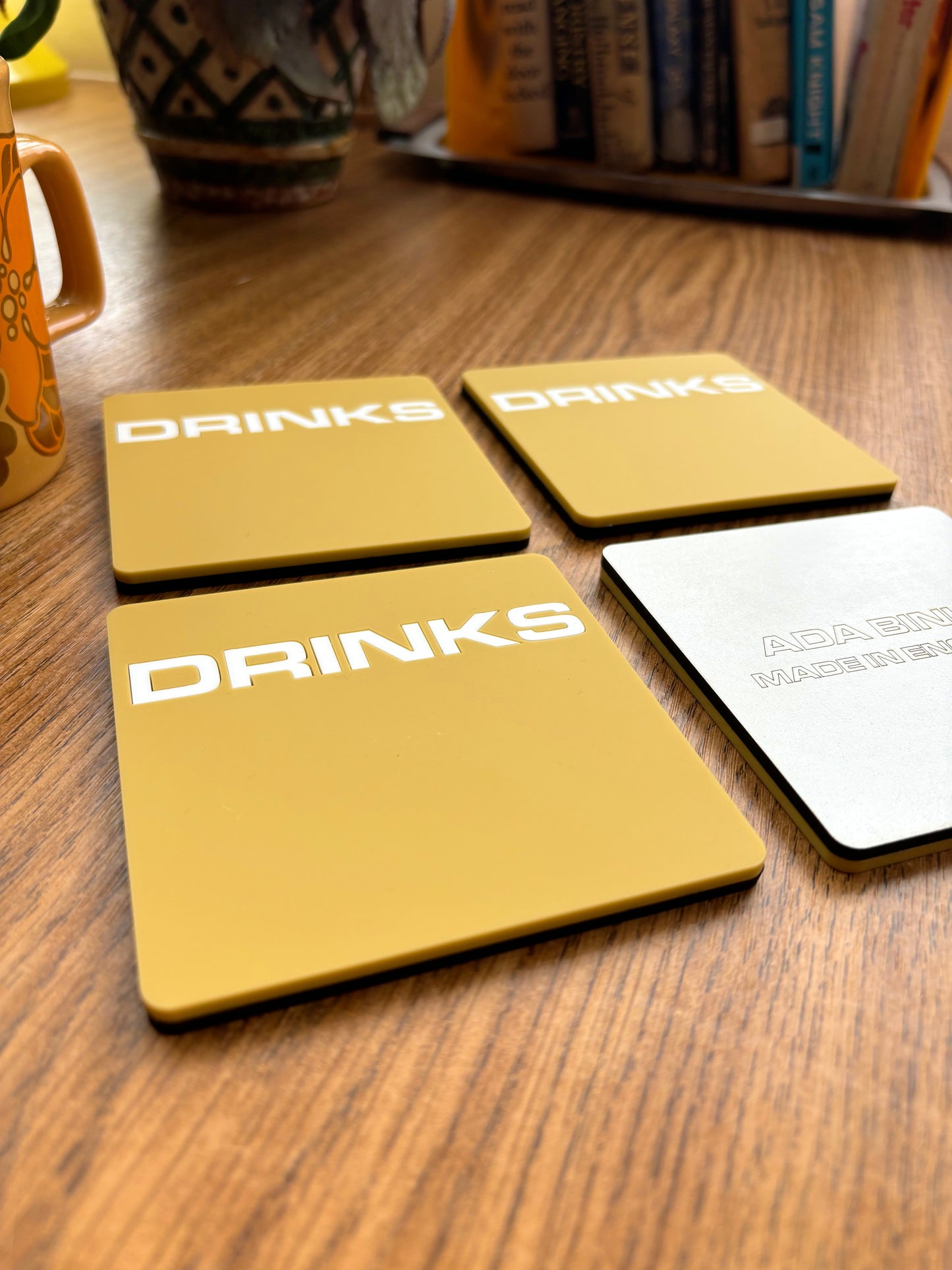 Analogue “Drinks” Coasters