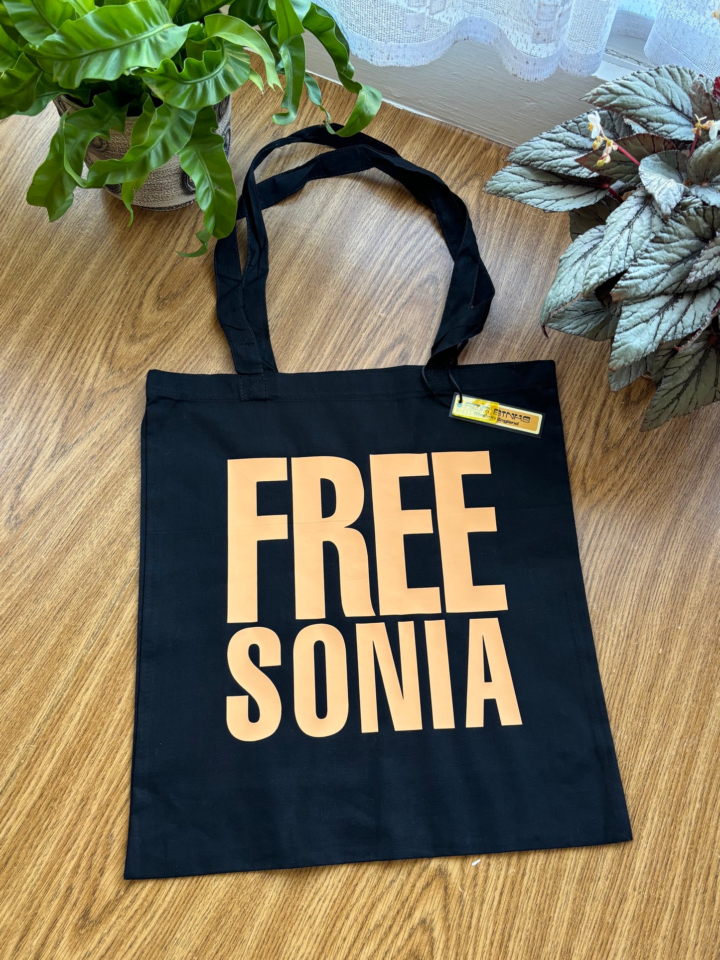 “Free Sonia” Tote Bag