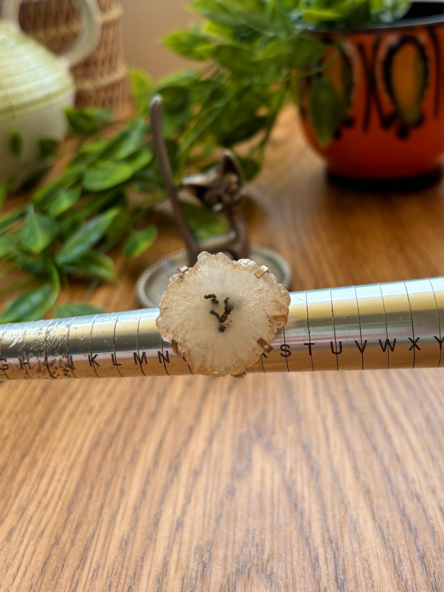 Silver Quartz Ring