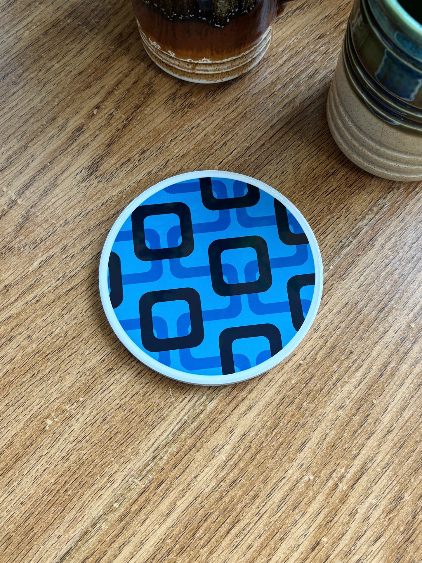 NEW- Be A Square Ceramic Coasters