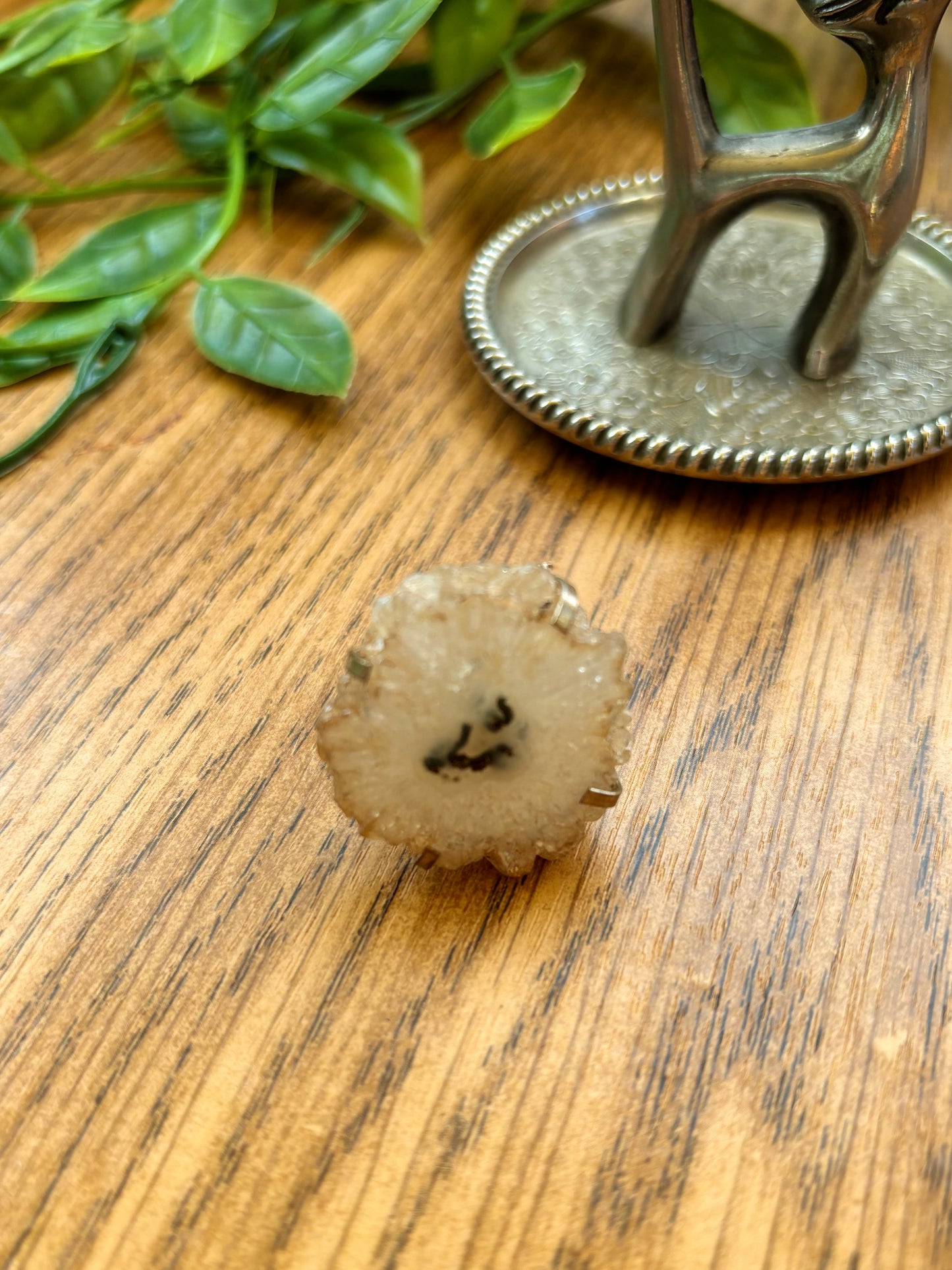 Silver Quartz Ring