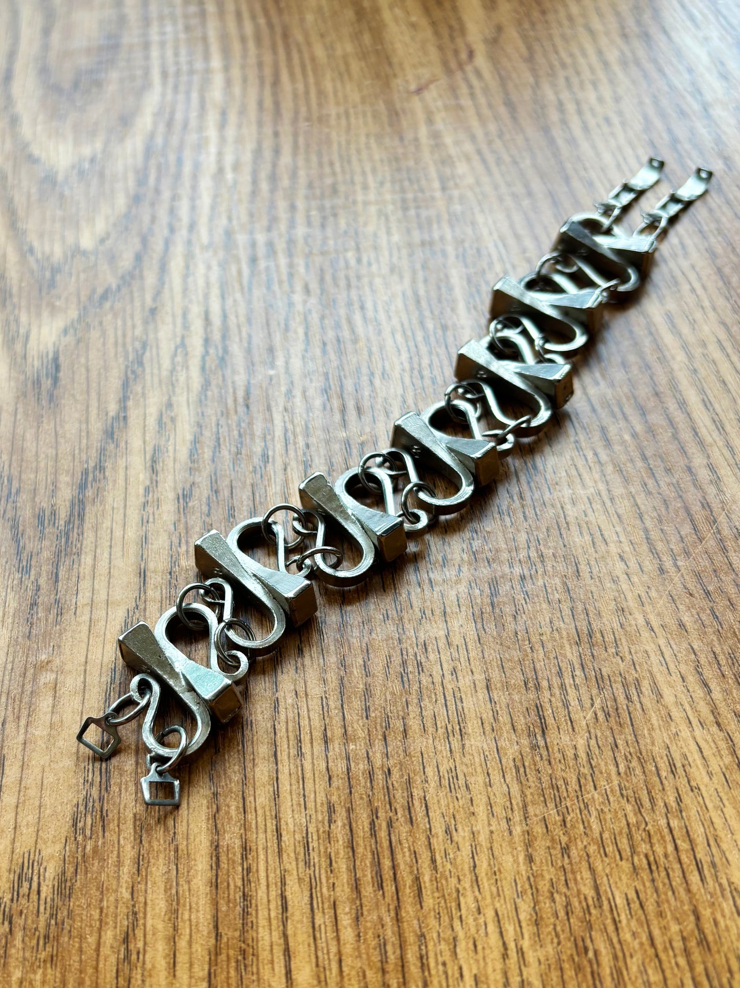 Vintage Horseshoe Nail Bracelet