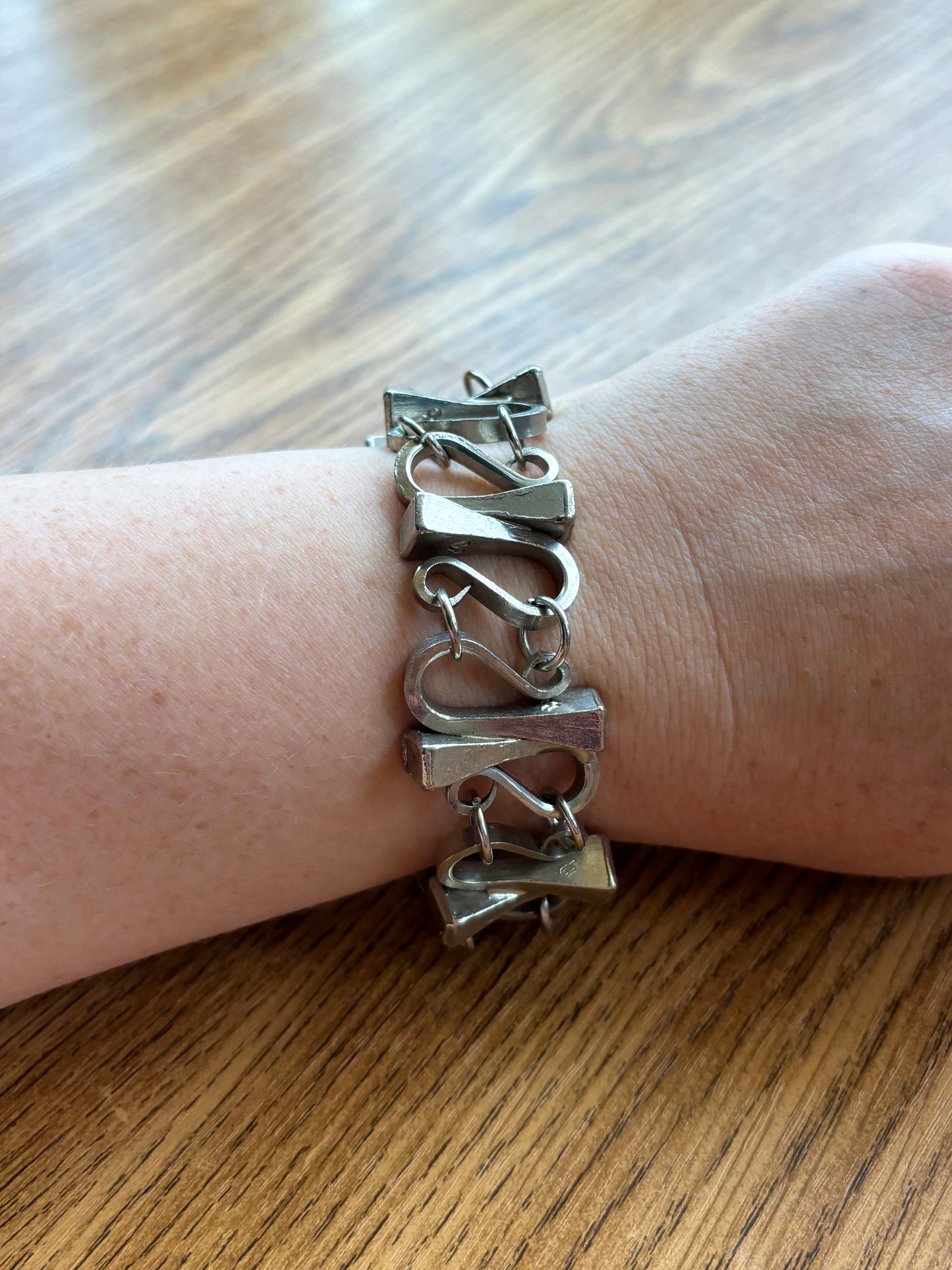 Vintage Horseshoe Nail Bracelet