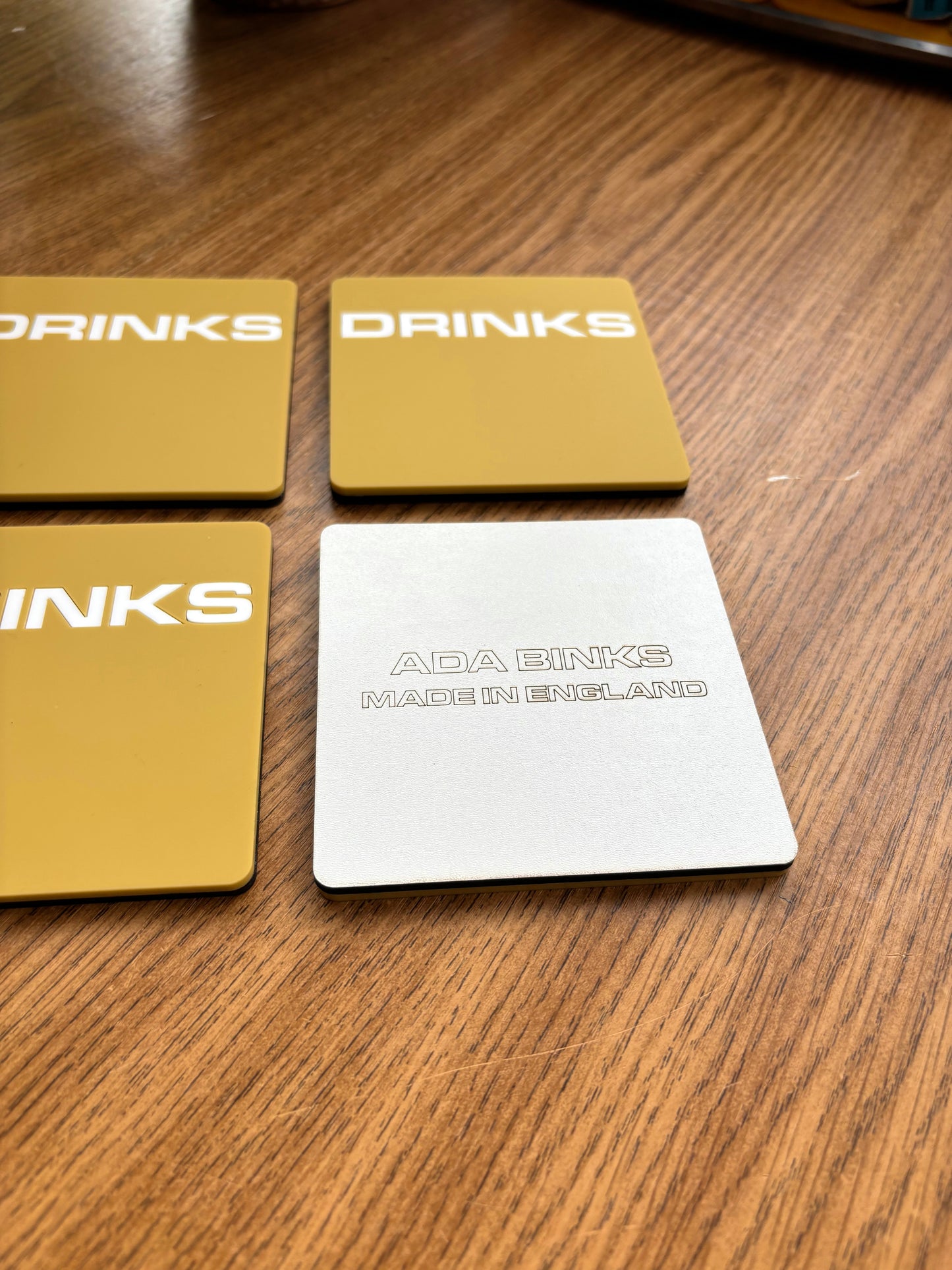 Analogue “Drinks” Coasters