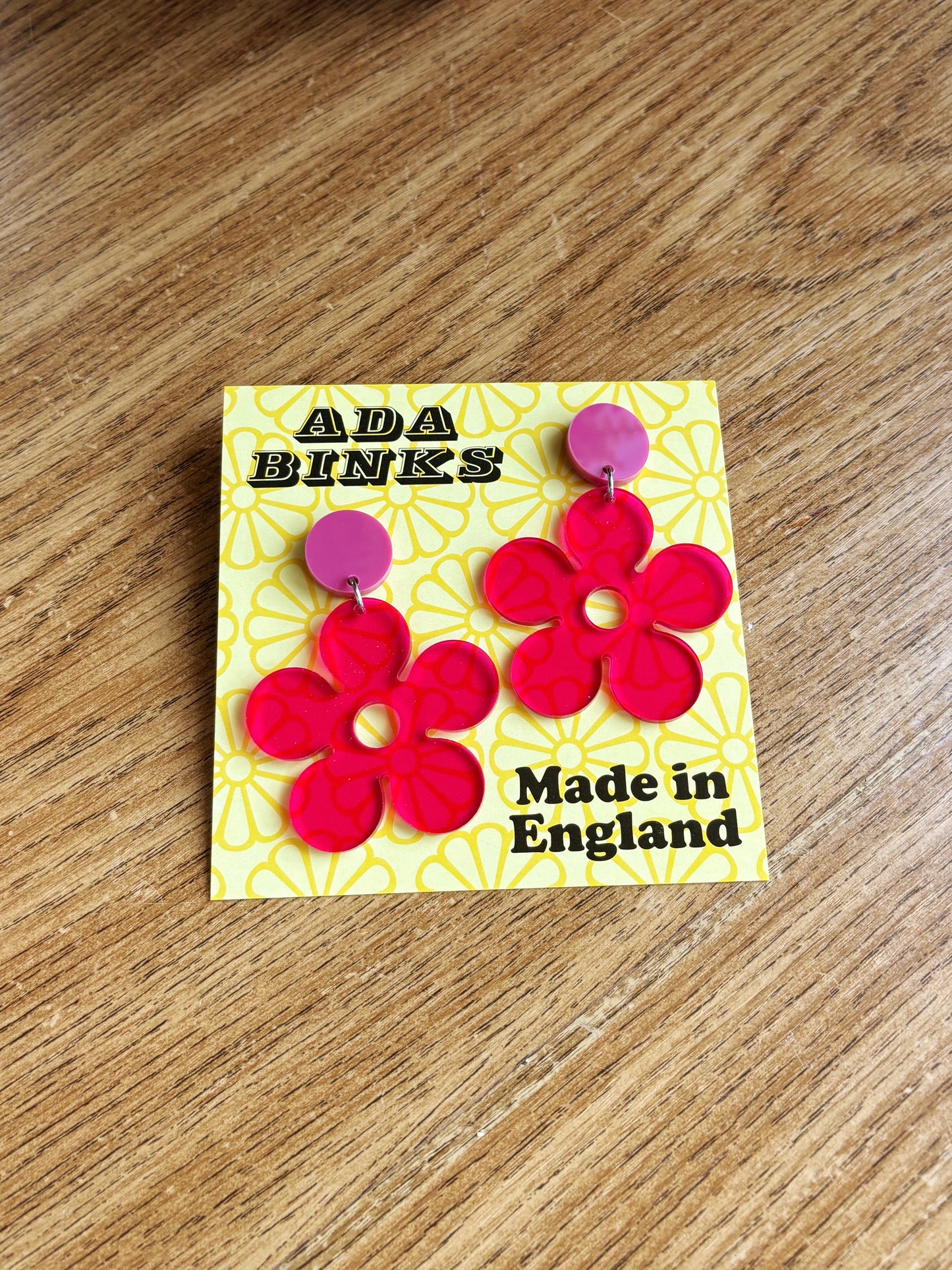 STUDIO SALE- Sweetpea Stud Top Dangle Earrings