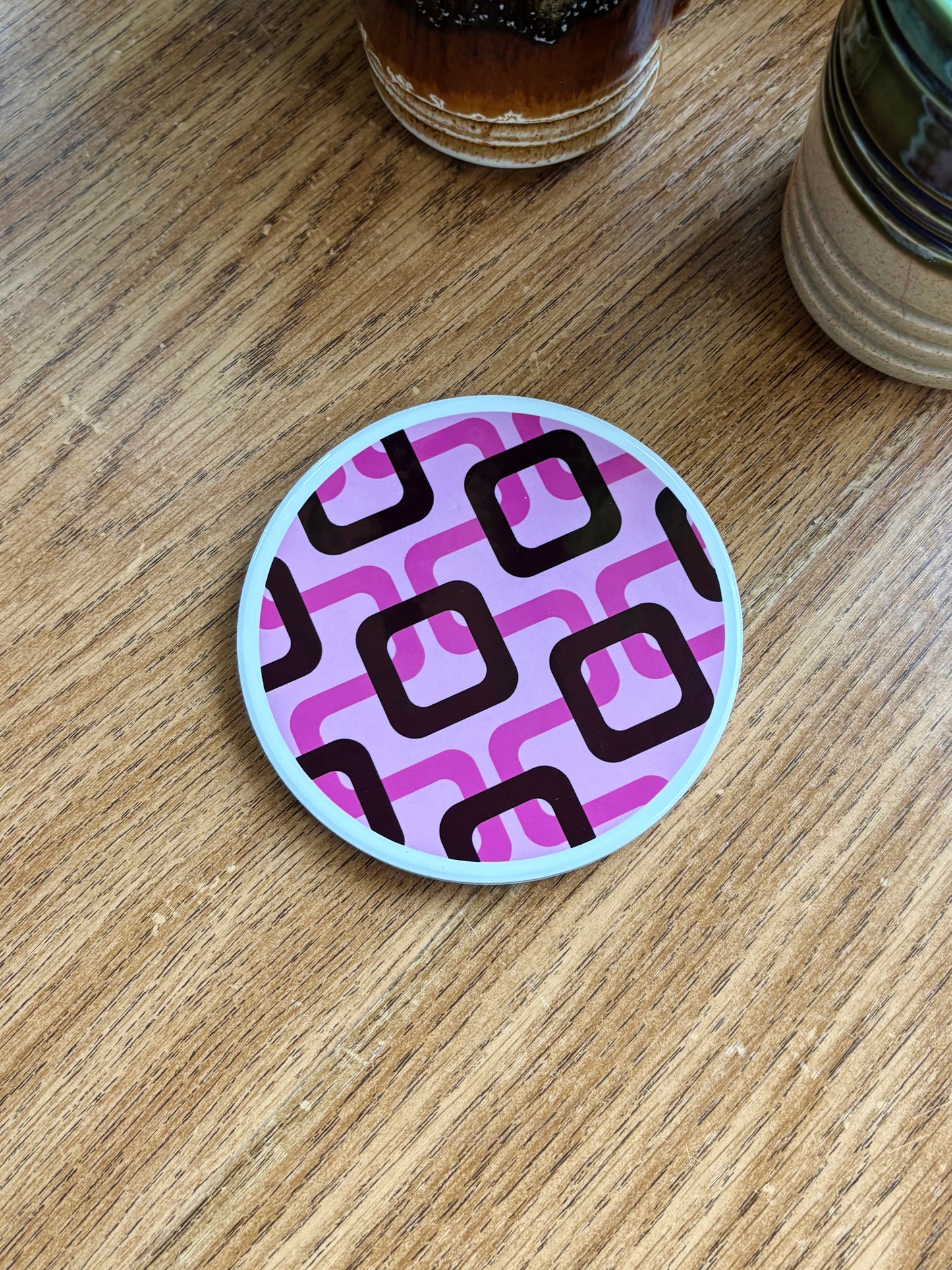 NEW- Be A Square Ceramic Coasters
