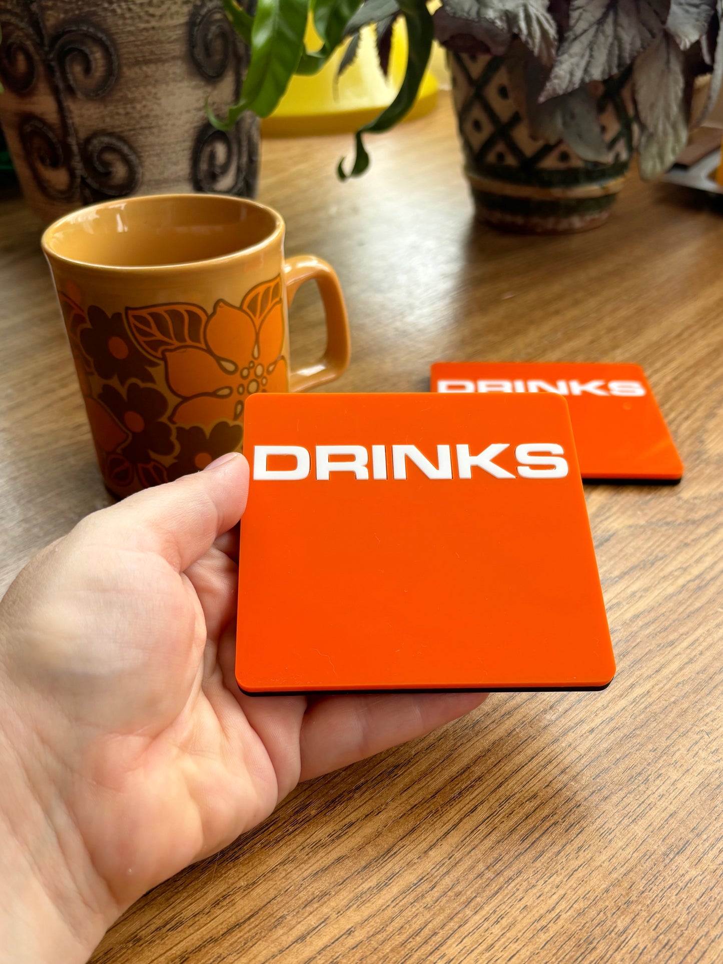 Analogue “Drinks” Coasters