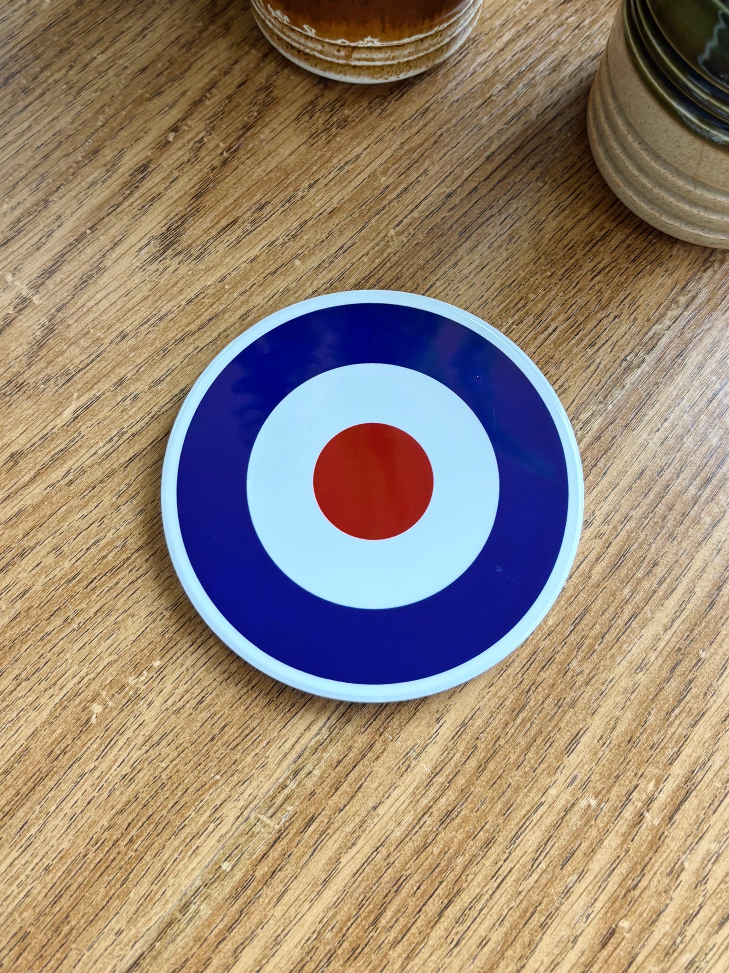 NEW- Mod Roundel Ceramic Coasters