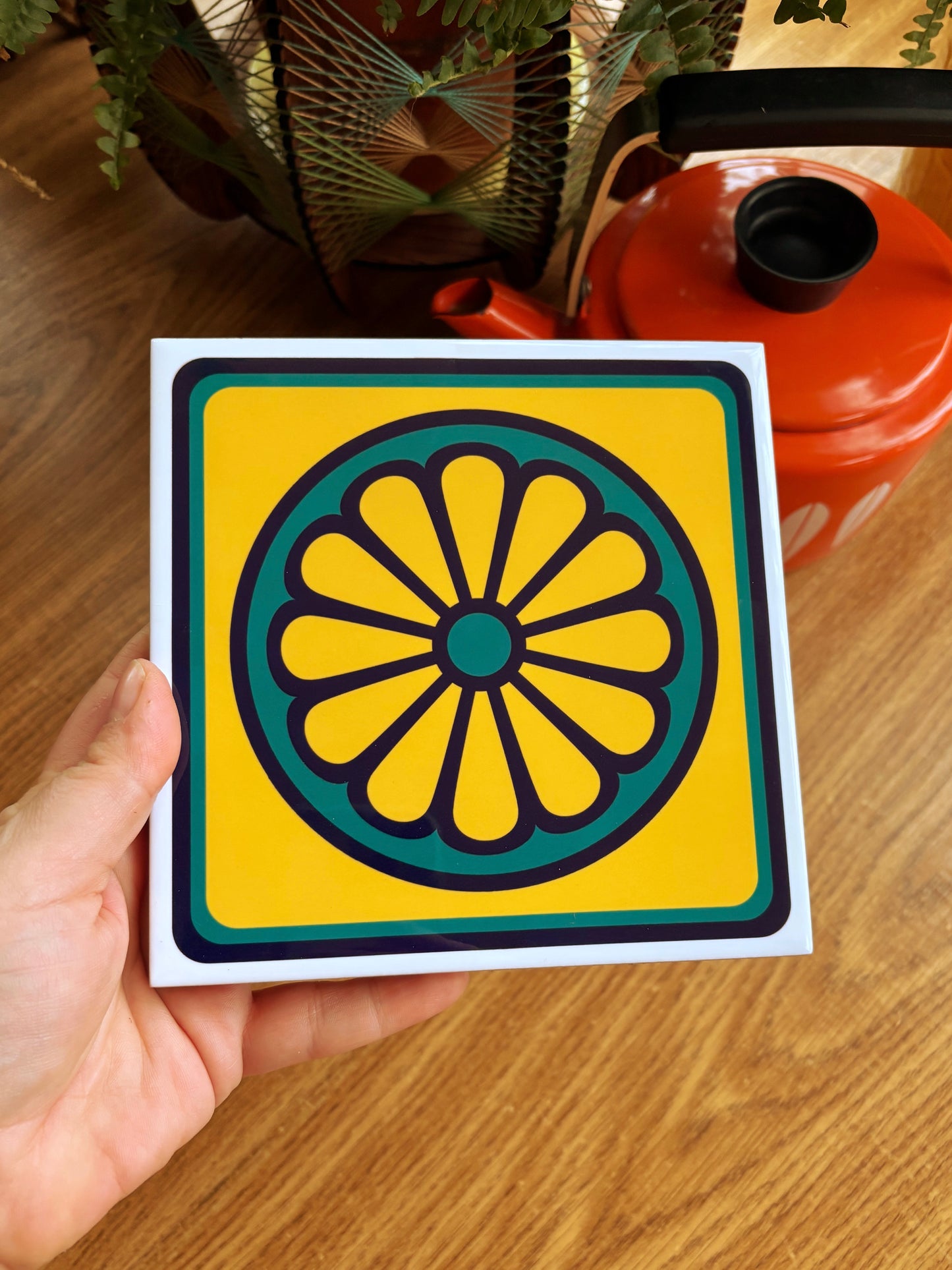 NEW- Japonica Ceramic Trivet