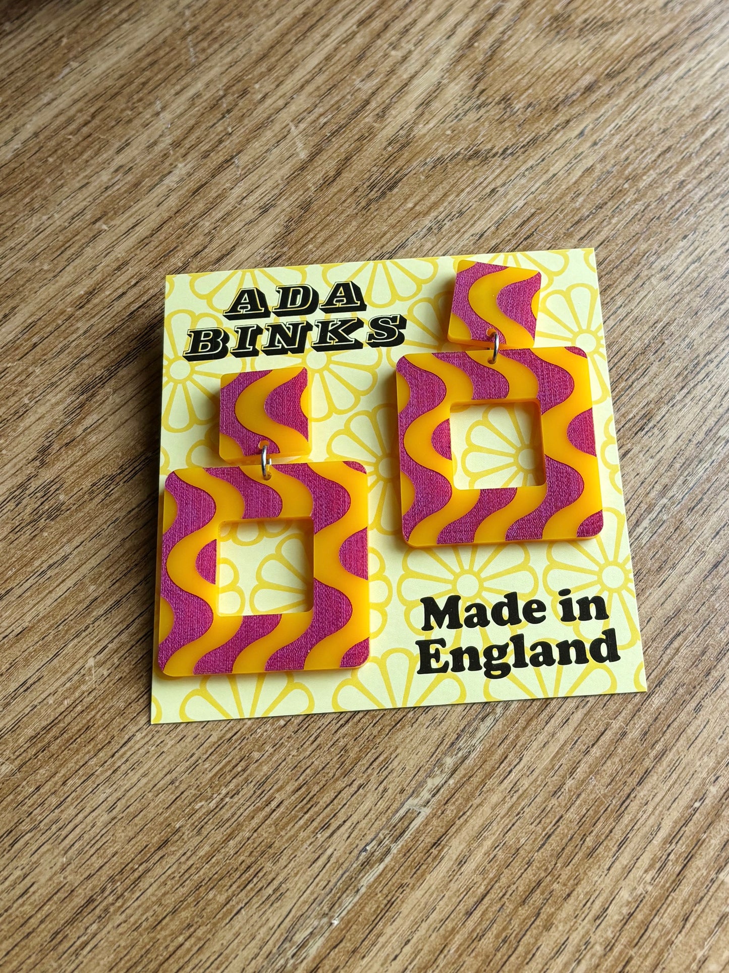 STUDIO SALE- Engraved Earrings