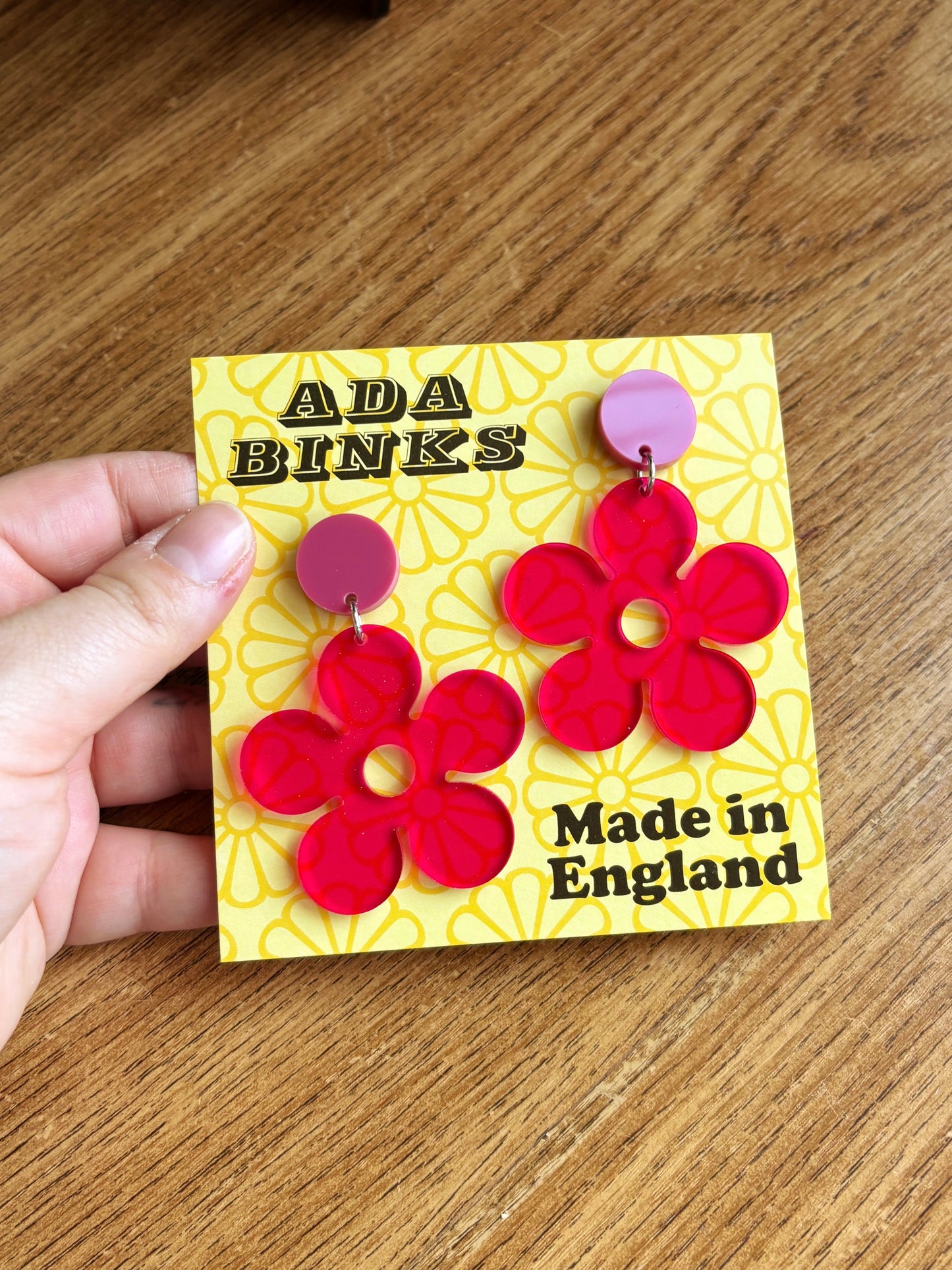 STUDIO SALE- Sweetpea Stud Top Dangle Earrings