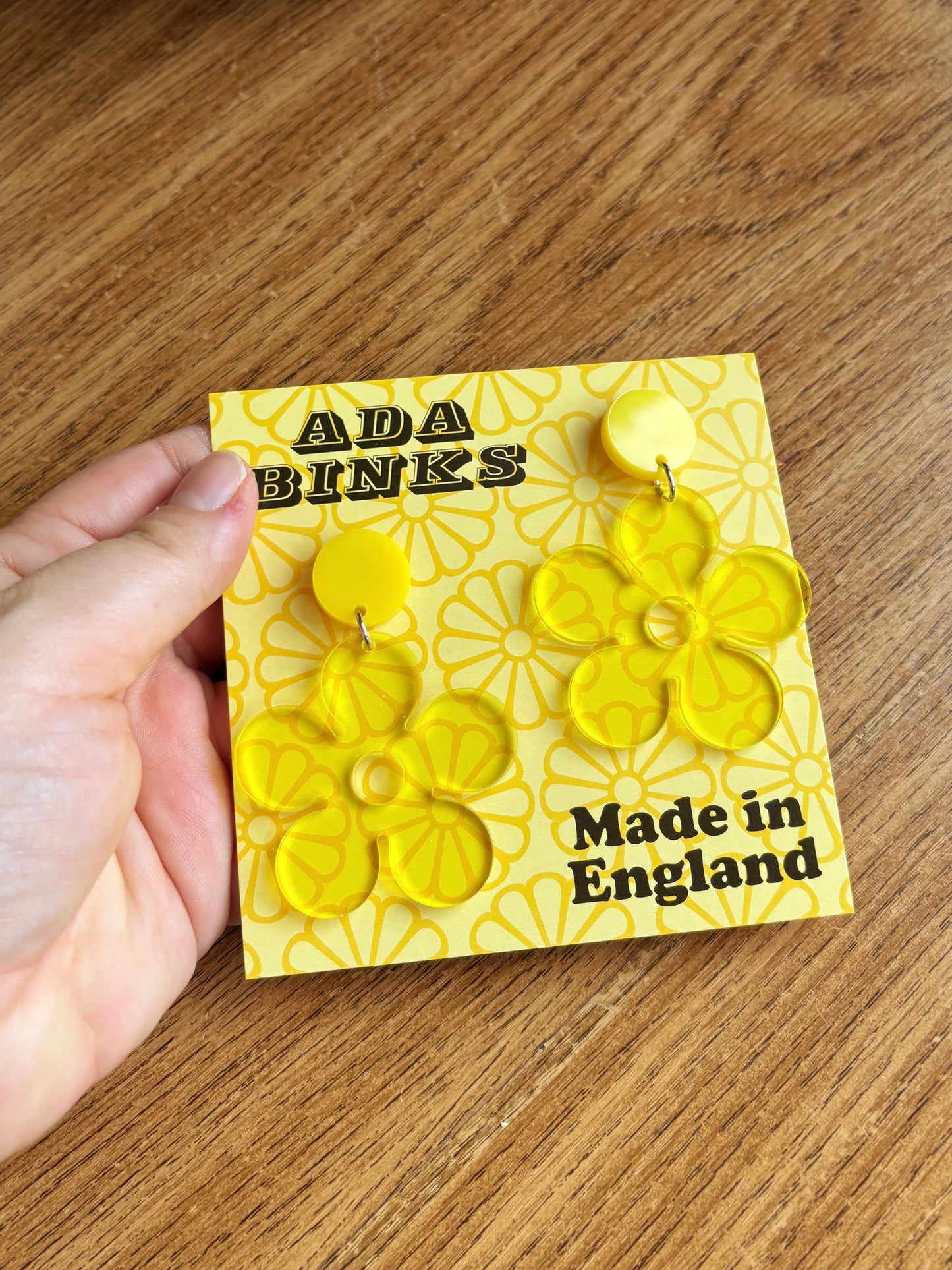 STUDIO SALE- Sweetpea Stud Top Dangle Earrings