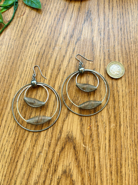 Vintage Go-Go Statement Earrings