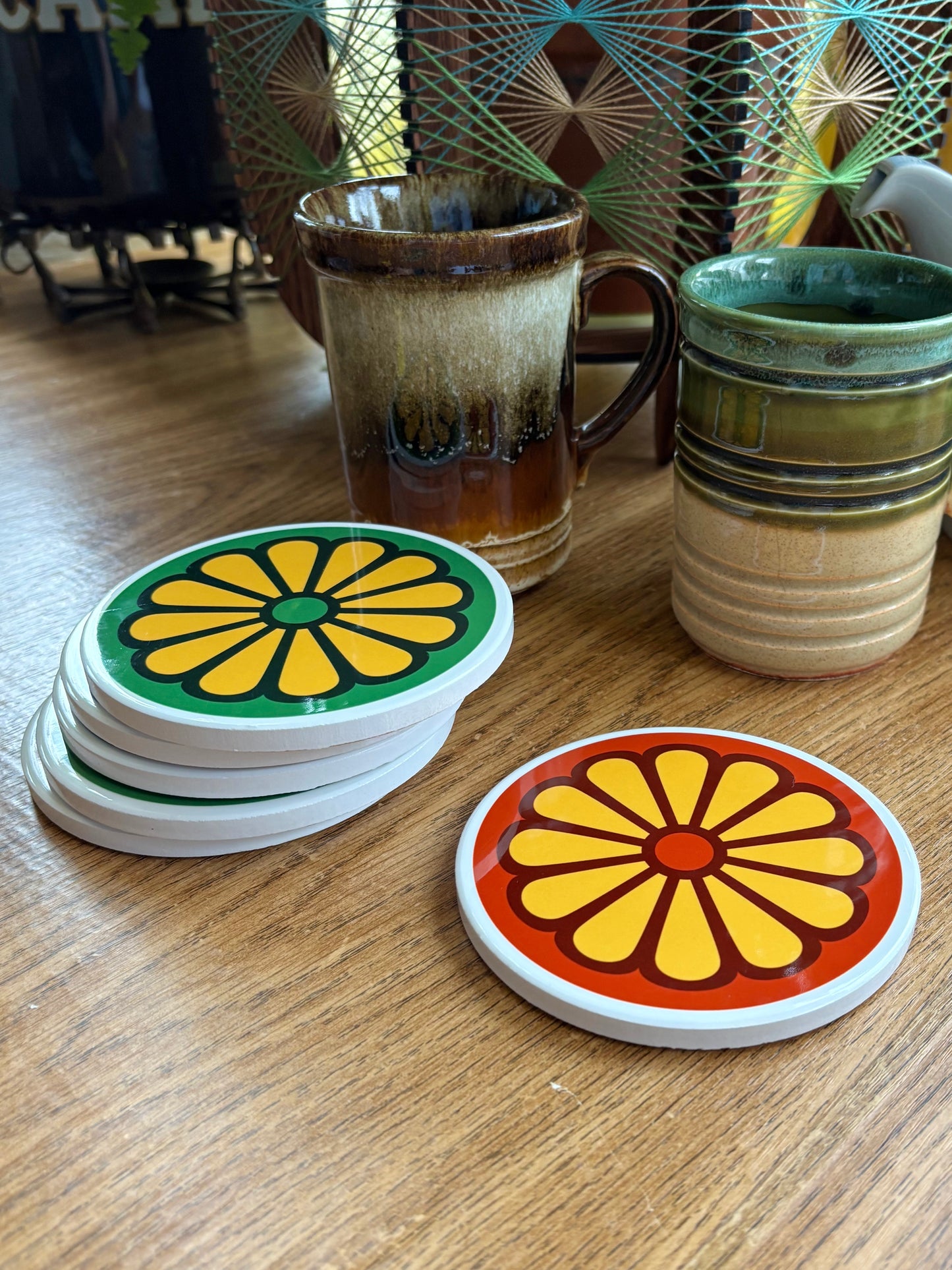 NEW- Japonica Ceramic Coasters